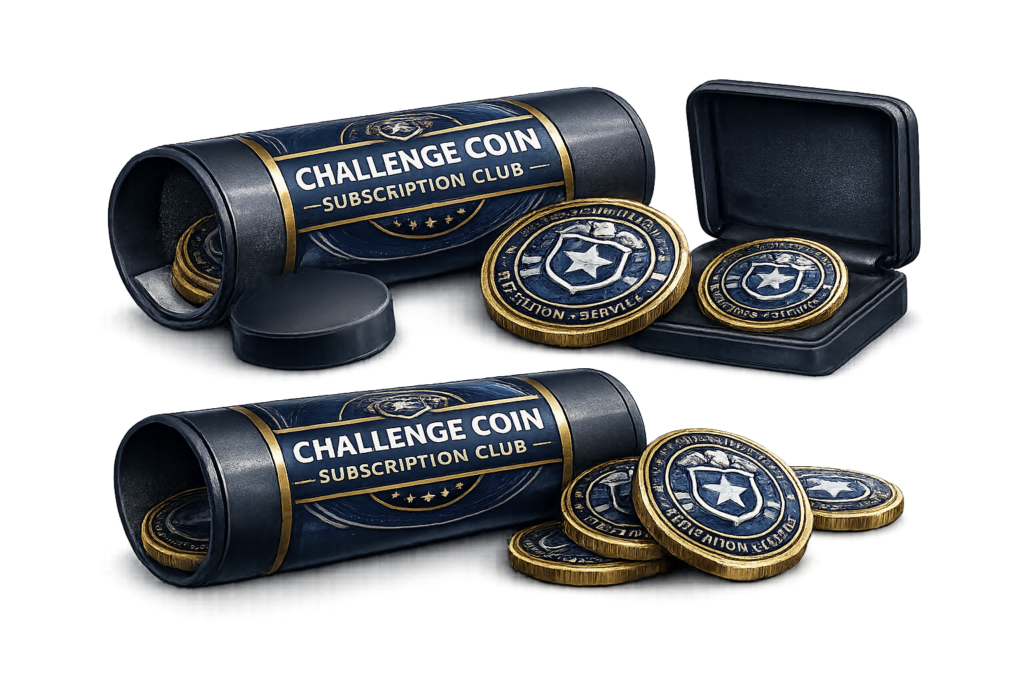 Hometown Challenge Coin Assorted Transparent